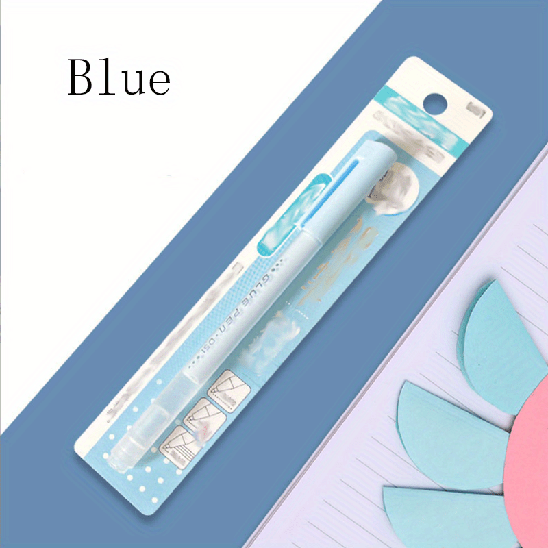 Dengmore Tacky Glue Pens Scrapbook Quick Dry Glue Pen Children's Creative Color Dispensing Pen Student 1ml, Size: 14.5, Blue