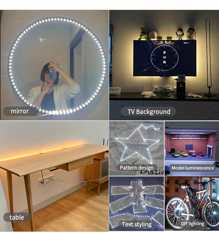 How to DIY Vanity Mirror with LED Strip Lights