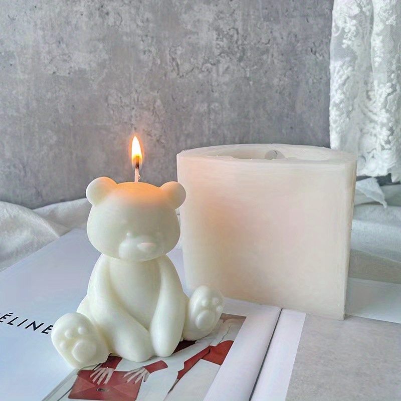 Pudgy Bear Candle