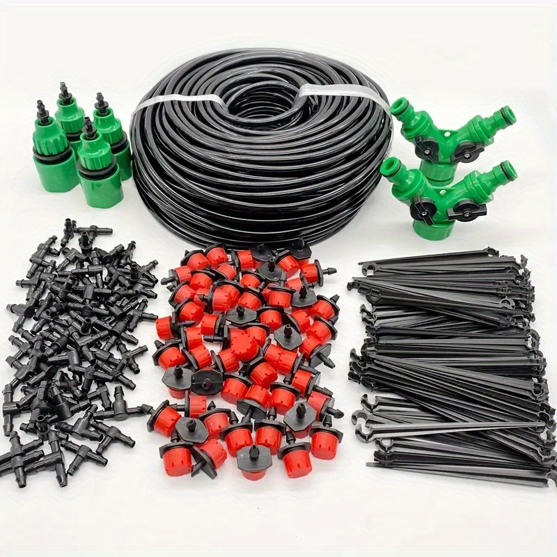 Diy Garden Drip Irrigation Hoses Garden Watering System Temu