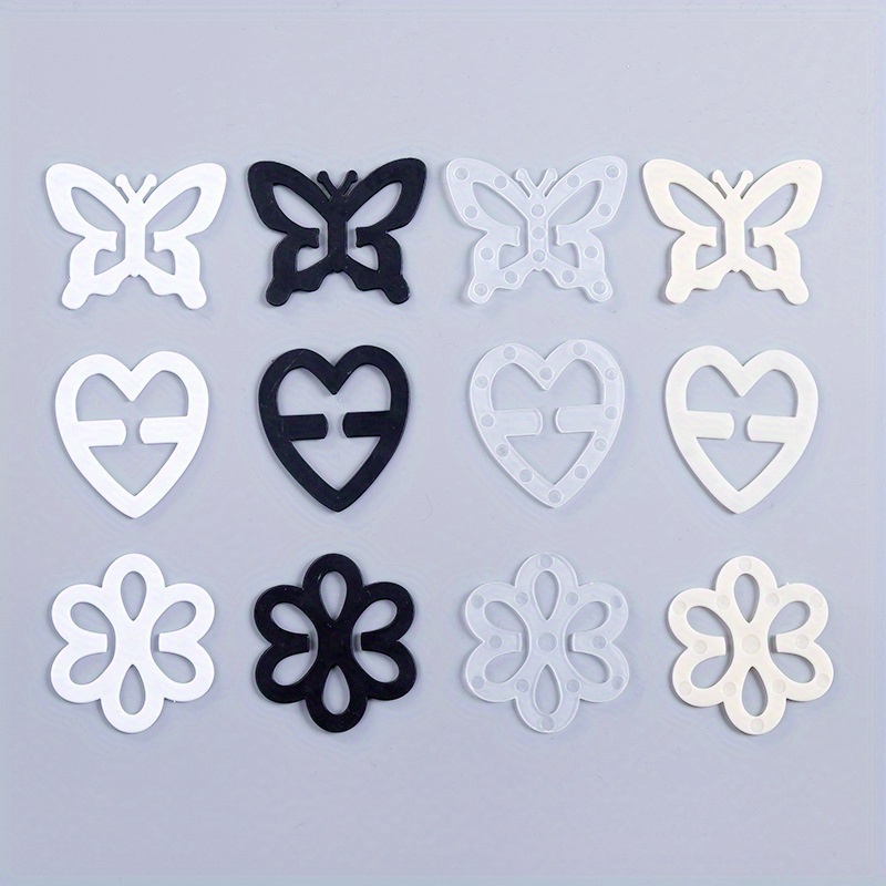Invisible Bra Strap Clips Racer Back Conceal Straps Non-slip Bra Buckles