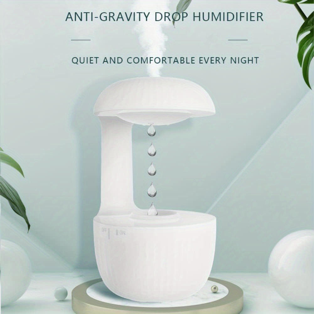 Anti-gravity Water Droplet Humidifier Bedroom Office Desktop Fog