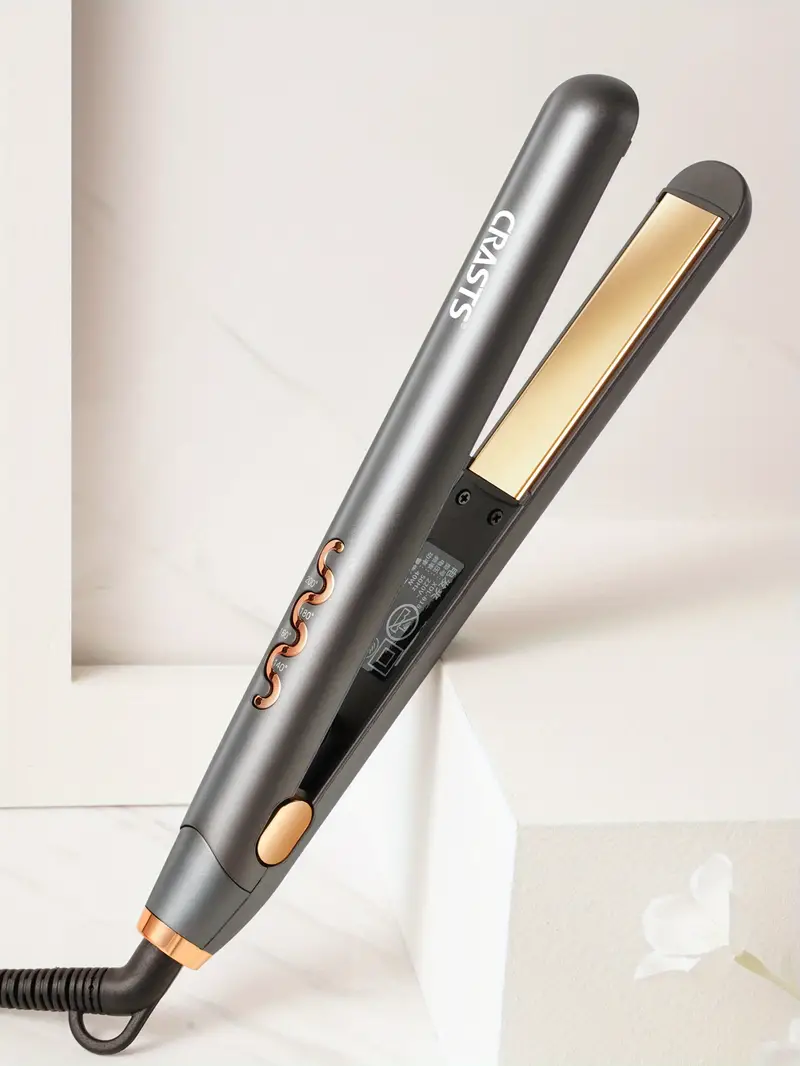 hair straightener professional ceramic flat iron hair straightener 2 in 1 hair straightener and curler for all hairstyles details 0