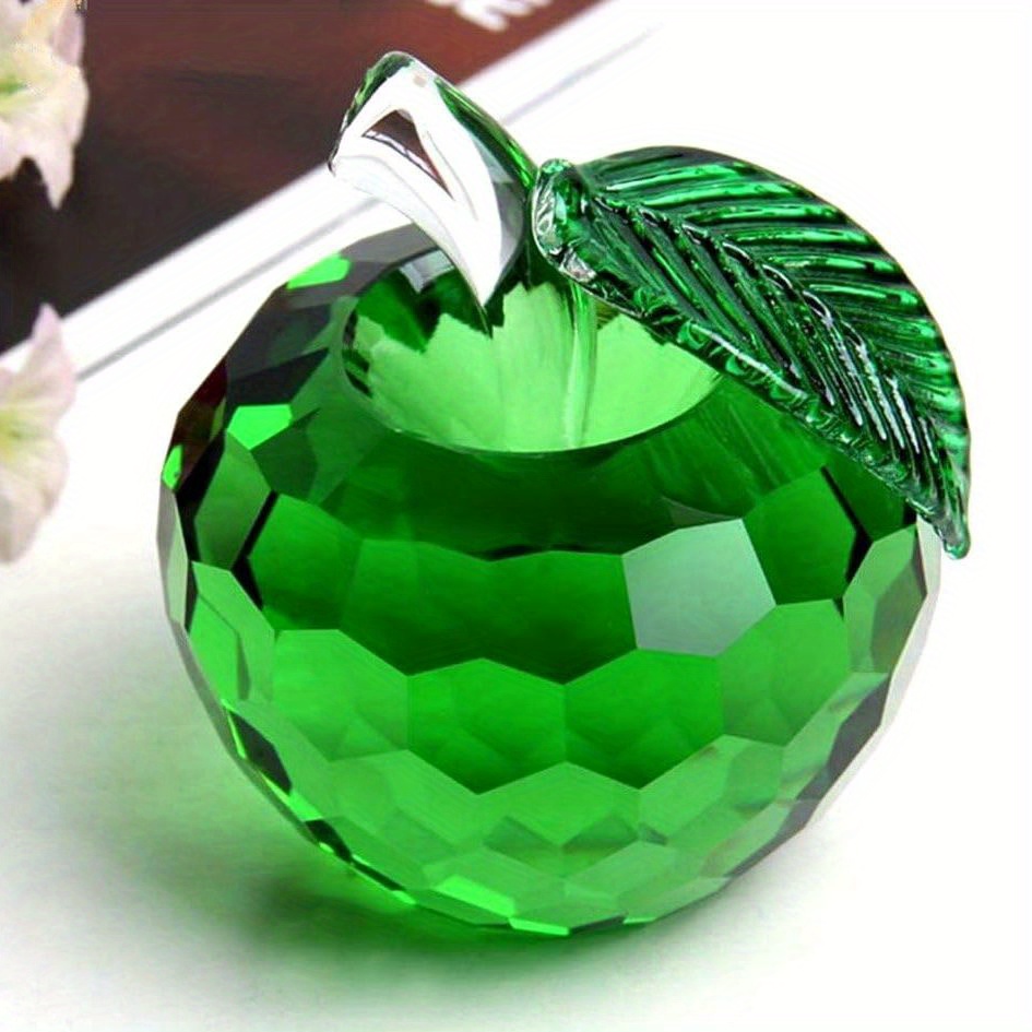 Crystal Mini Fruit Statue for Wedding Decoration