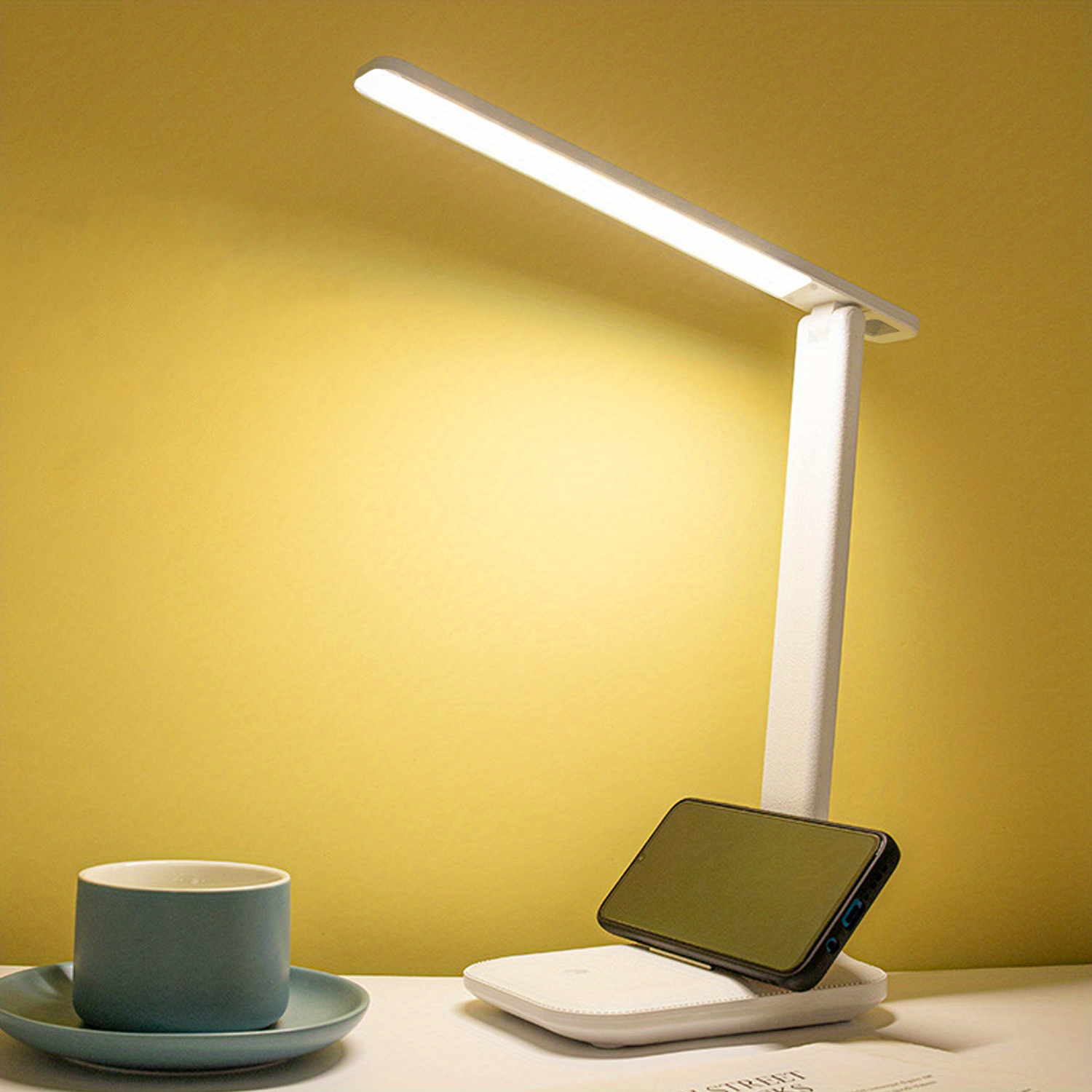 Lampe de bureau GENERIQUE Lampe de Bureau LED pour Ecran PC VORMOR Lampe  USB avec webcam HD Appel Vidéo Contrôle Tactile