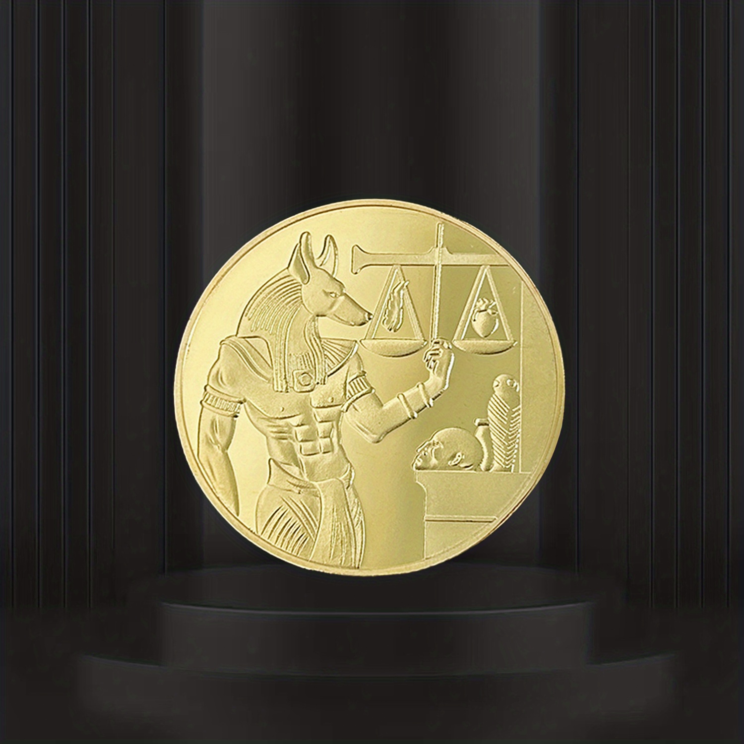 Moneda Desafío Conmemorativa Cultura Egipcia Colección - Temu