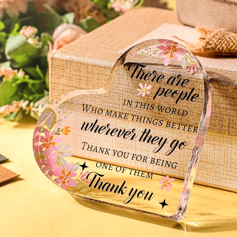Yinder Thank You Gift For Women Inspirational Gifts Coworker Gifts Office  Gift For Colleague Leaving Job Gifts Farewell Gift Appreciation Gifts For  Friends Nurse Teacher Keepsake (elegant Style) - Temu