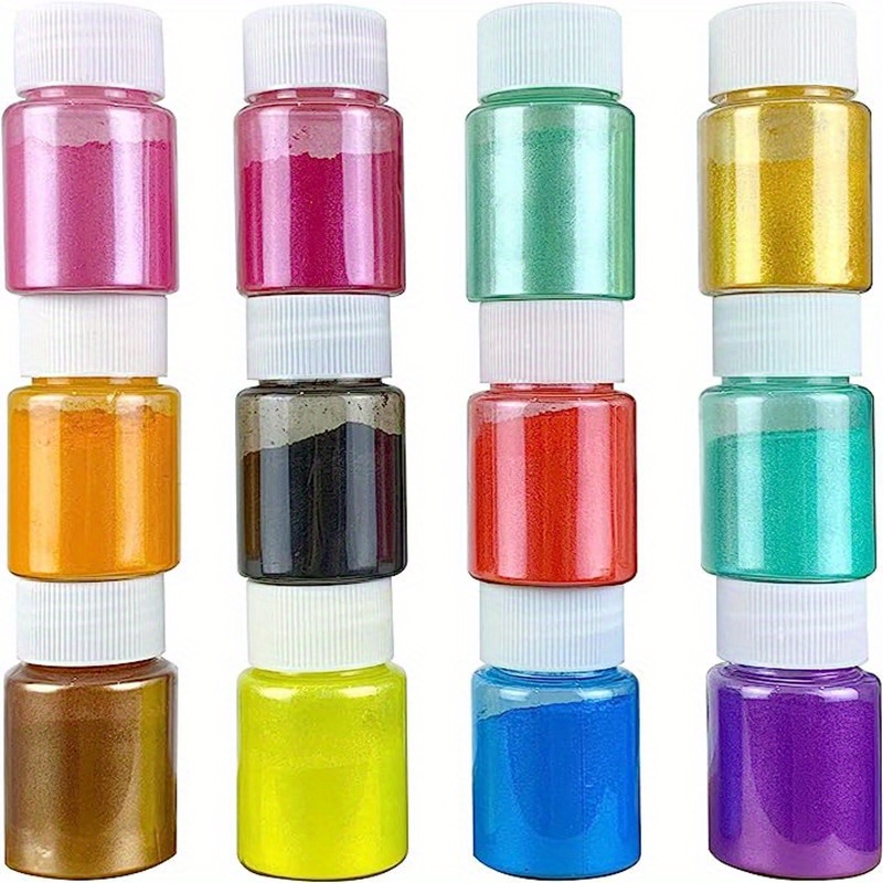 12 Colors / Bottle Mica Powder Pigment Candle Making Dye - Temu New Zealand