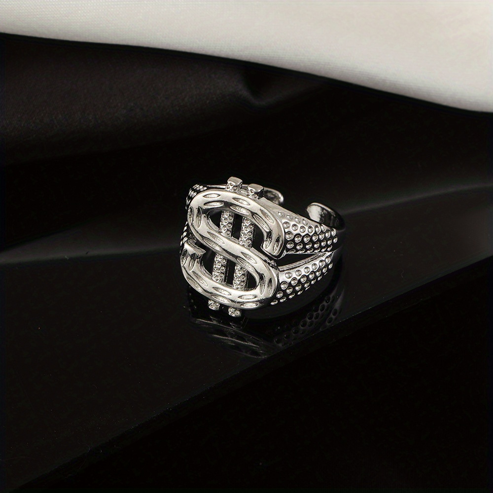 S Letter Ring Fashionable Street Finger Ring
