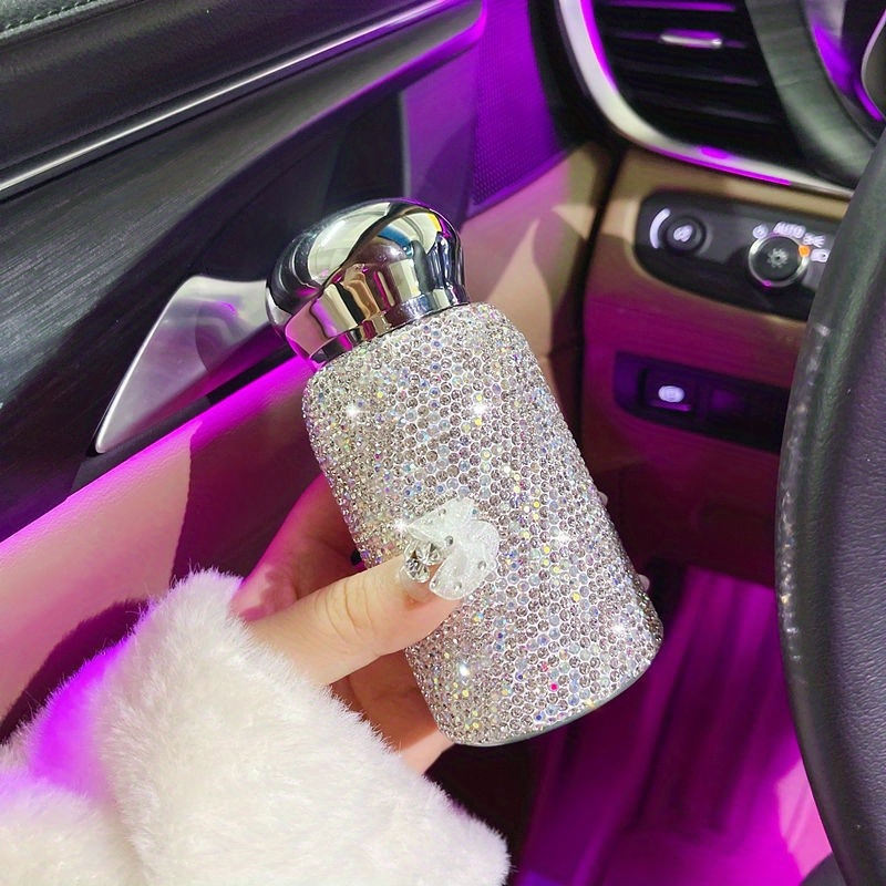 Bling Pink Stainless Steel Water Bottle