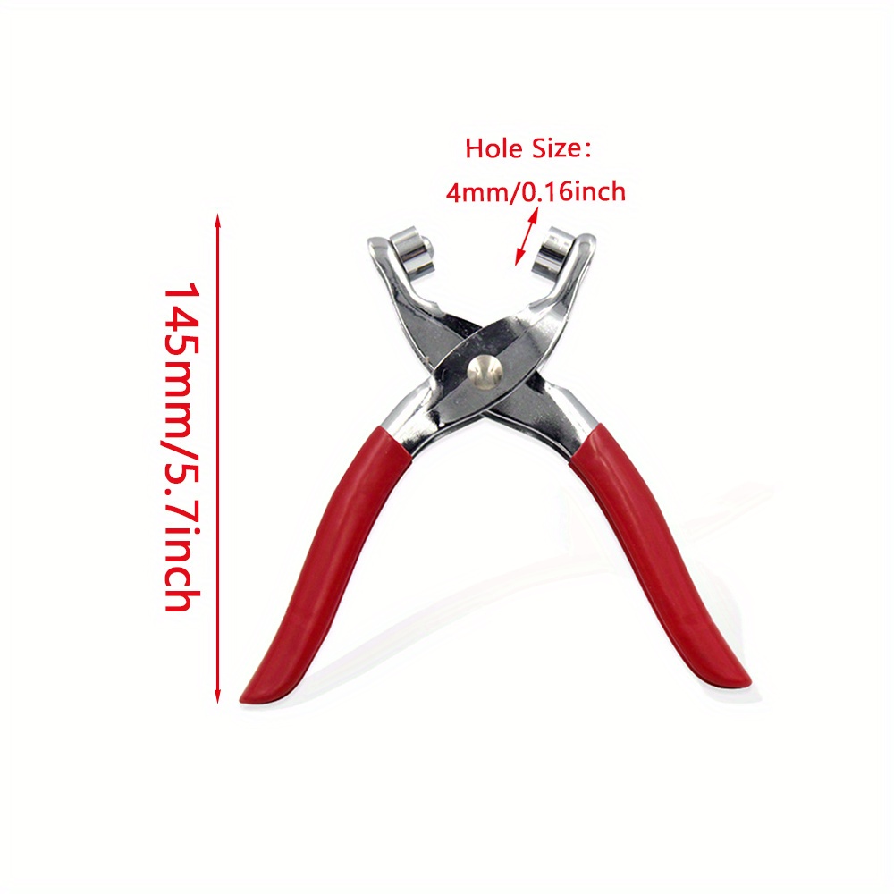 Kmt Grommet Tool Kit Eyelet Plier Size Grommet Press Temu