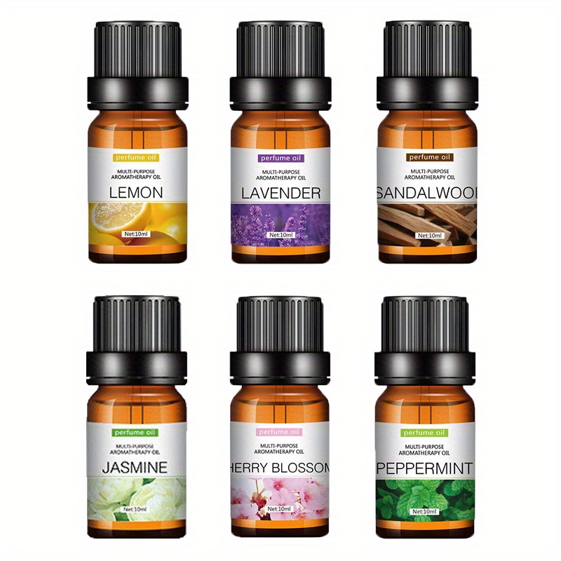Essential Oils Set - Essential Oils -100% Natural Essential Oils - Perfect  for Diffuser, Humidifier,Aromatherapy, Massage,Skin & Hair Care, DIY Candle