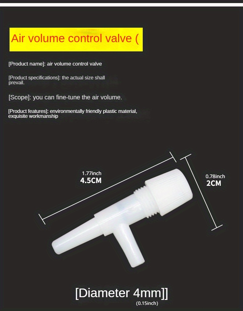 Aquarium Air Pump Regulating Valve Stainless Steel Aquarium Temu