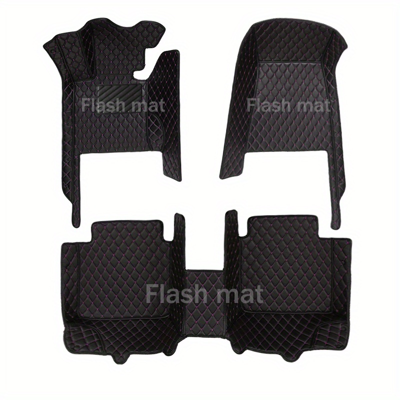 Car Floor Mats Model 3 2019 2024 Artificial Leather - Temu