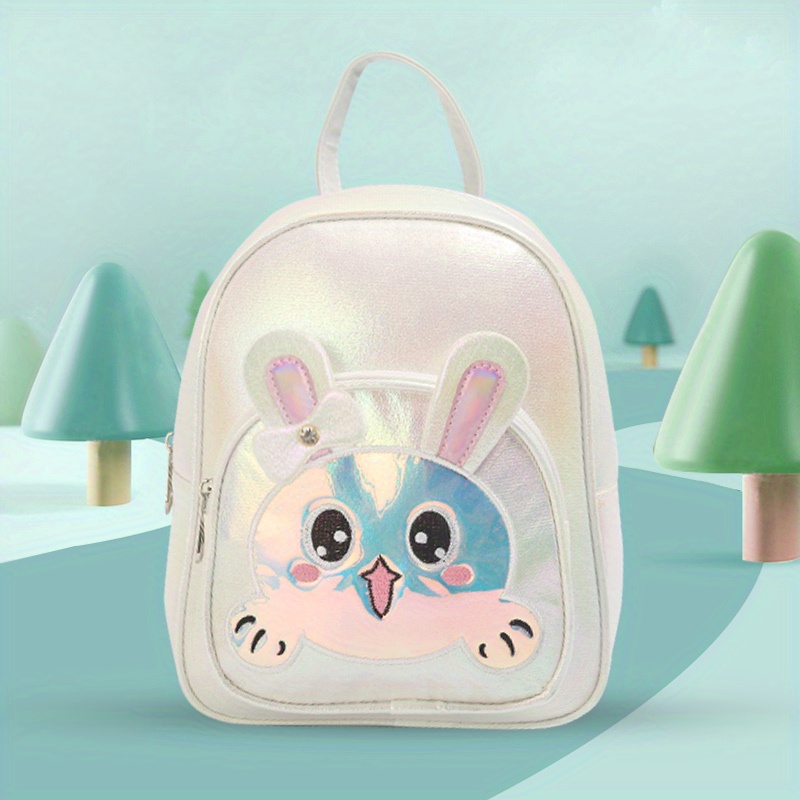 Funny Rabbit Ears Backpack with Bow for Girls