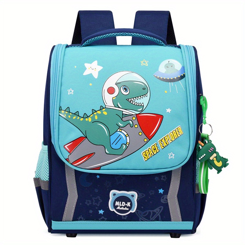 Dino Unicorn Backpack Bucket Bag Large Capacity Water Resistant
