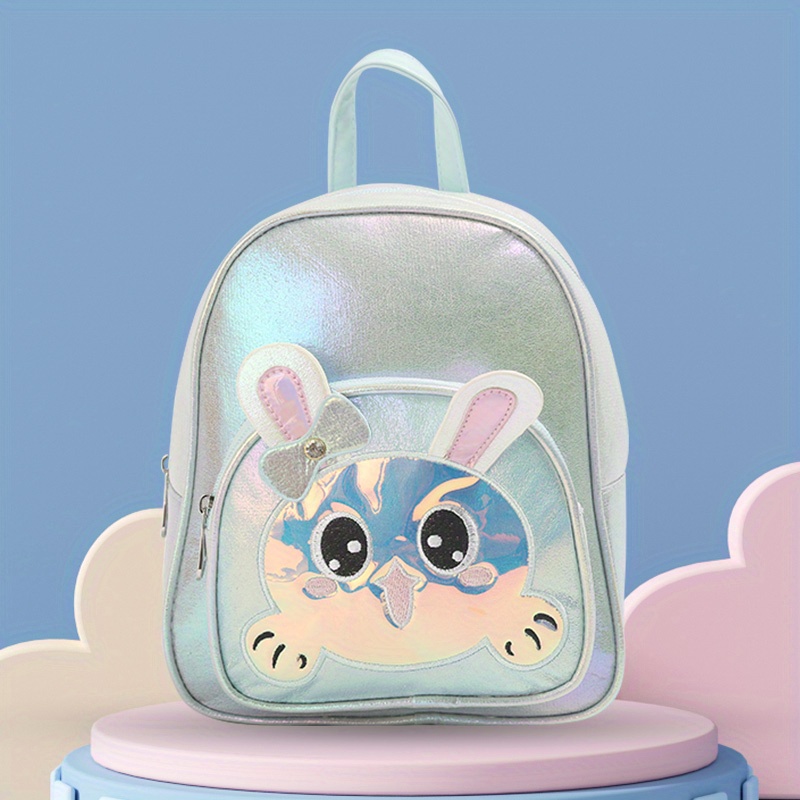 Funny Rabbit Ears Backpack with Bow for Girls