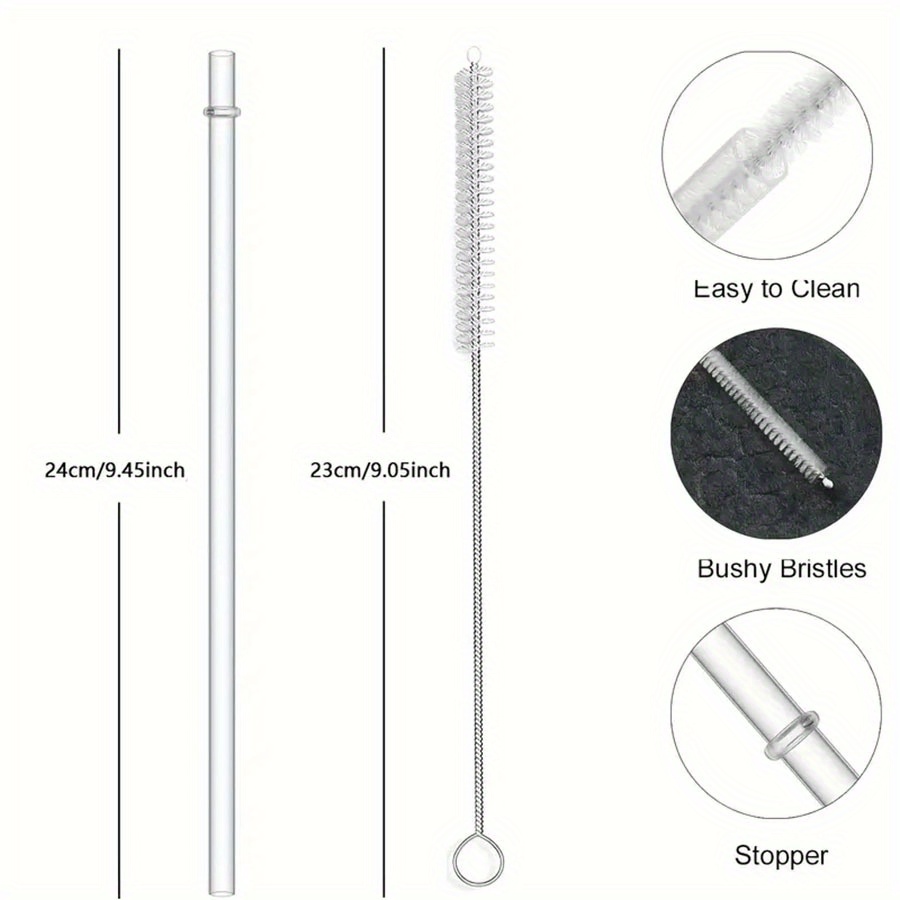 Reusable Straw Set w/ Brush – Yukon Outfitters