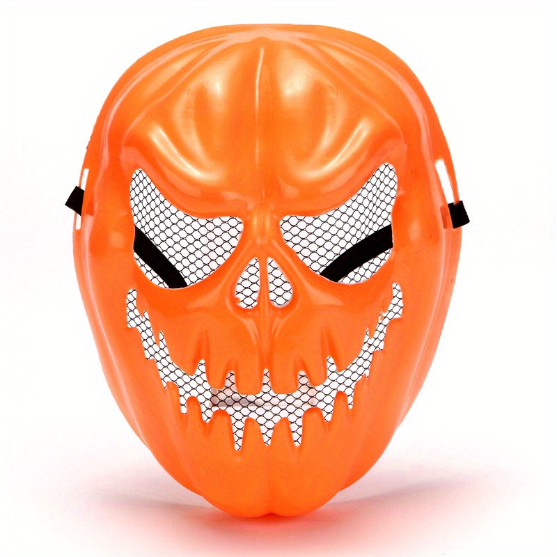 1pc Mens Halloween Mask Carnival Party Pumpkin Mask Horror Wacky Full