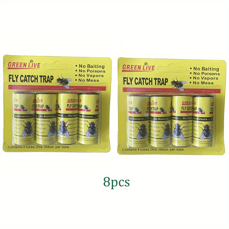 8-Pack Fly Papers - Brunnings