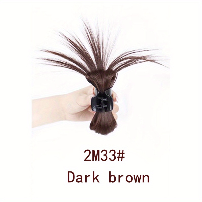 Synthetic Ponytail Clip In Hair Extensions Easy to Use