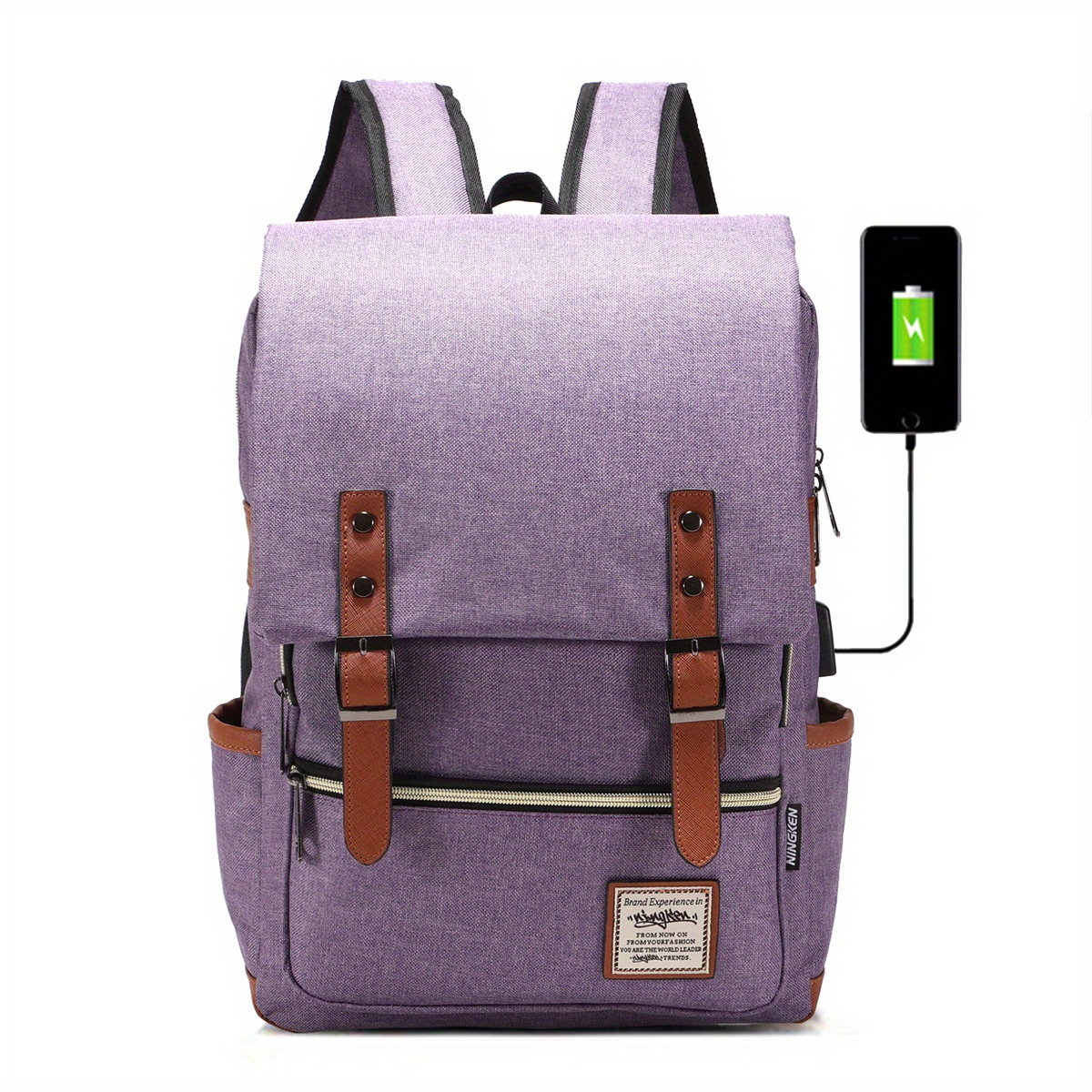 Men Backpack USB Charging Waterproof 15.6 Inch Laptop Casual Oxford Male  Business Bag Mochila Computer Notebook School Backpacks