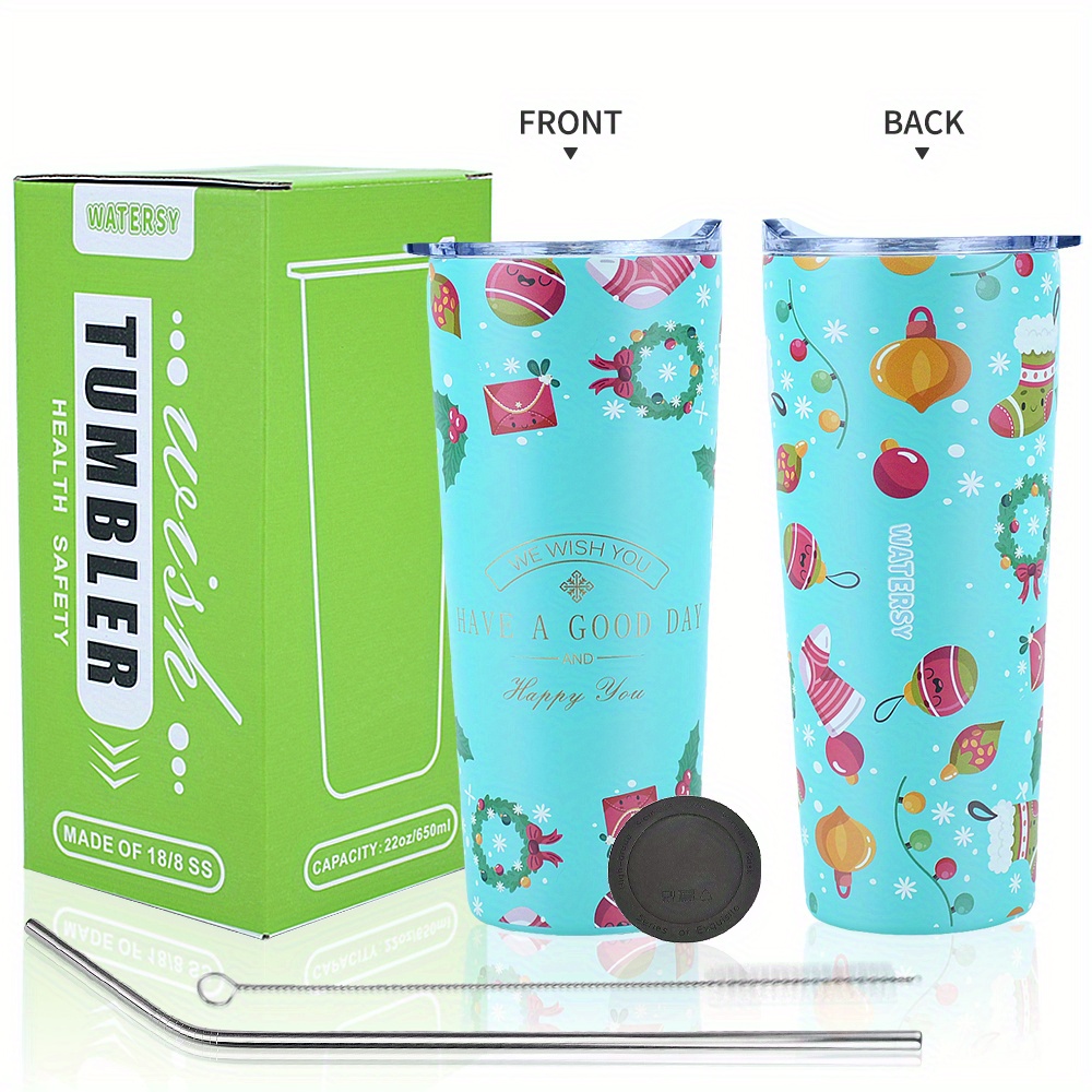 Insulated Double Wall Vacuum Spill-Proof Hot & Cold Travel Tumbler*