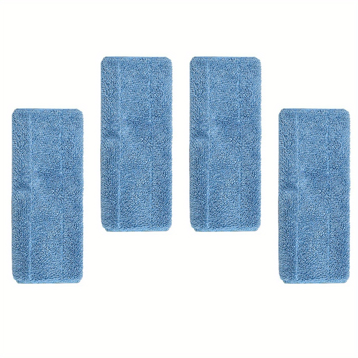 1/2/4pcs, Premium Microfiber Mop Pads Refill Compatible With Sweeper Mop,  Reusable Machine Washable Adhesive Replacement Mop Cloth, Cleaning  Supplies