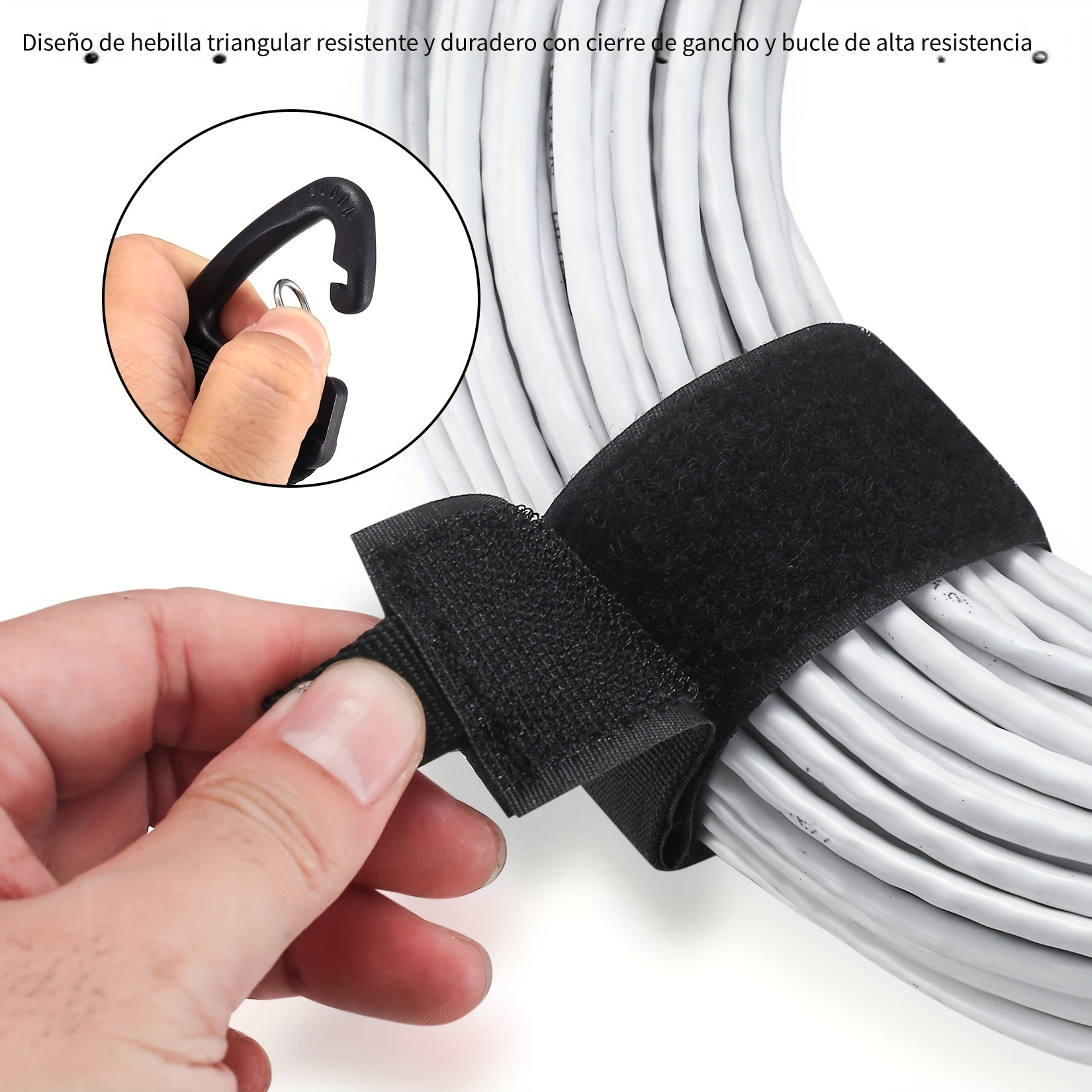 2pcs Soporte Organizador Cable Extensión Sostiene Correas - Temu Chile