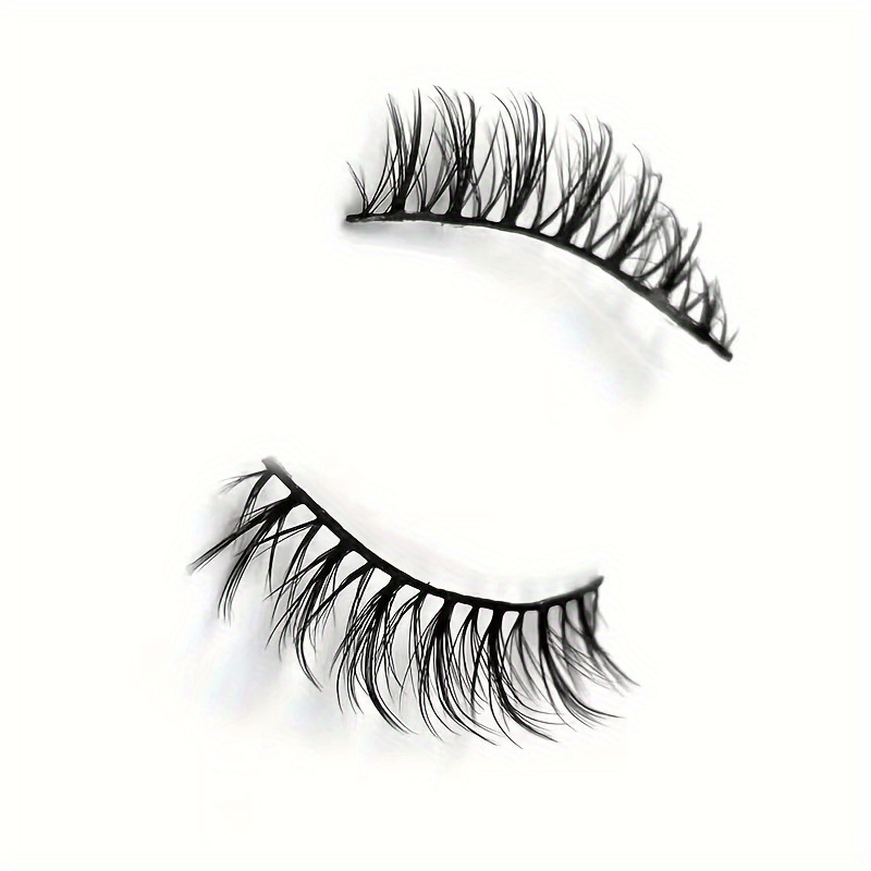 5 Pairs Natural Style Beginner False Eyelashes Mink Hair Long Extension