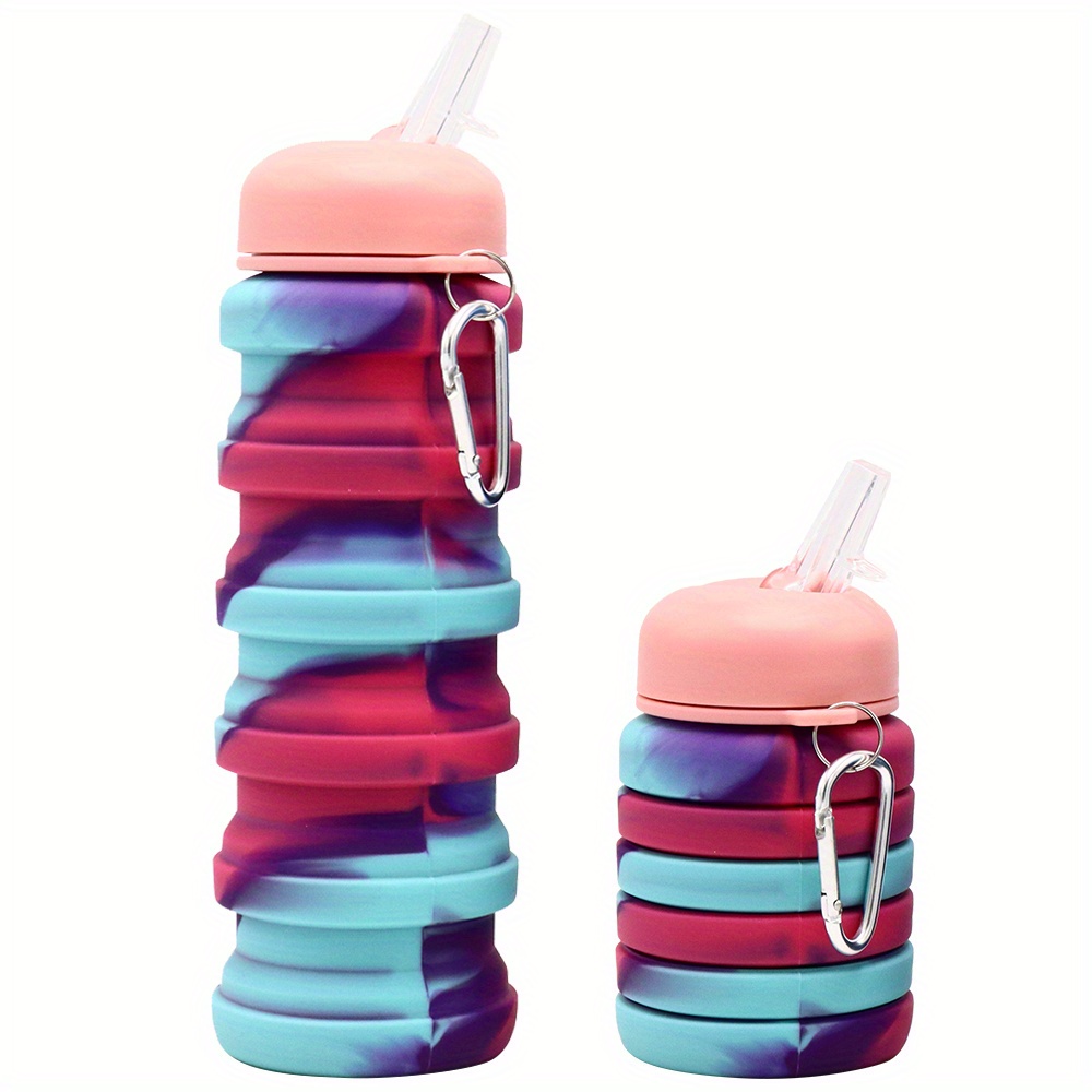 Leakproof Double Handle Silicone Baby Water Bottle