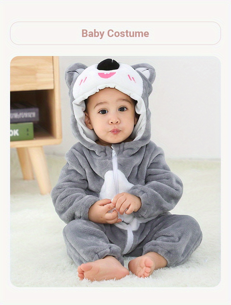 Mono Estilo Animal Bebé Súper Lindo Disfraz Halloween Pijama