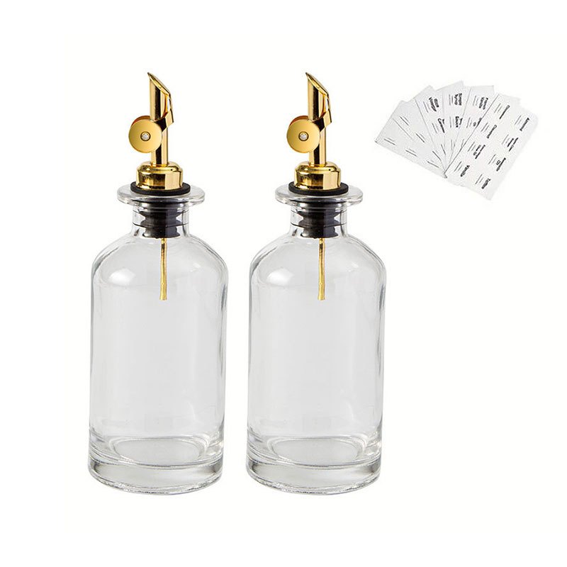 Latitude Run® Distributeur d'huile d'olive en céramique Gute Cruet - Cadeau  parfait pour la décoration intérieure - Bouteille de vinaigrier 400 ml avec  verseurs - Carafe d'huile d'olive bleue pour la cuisine 