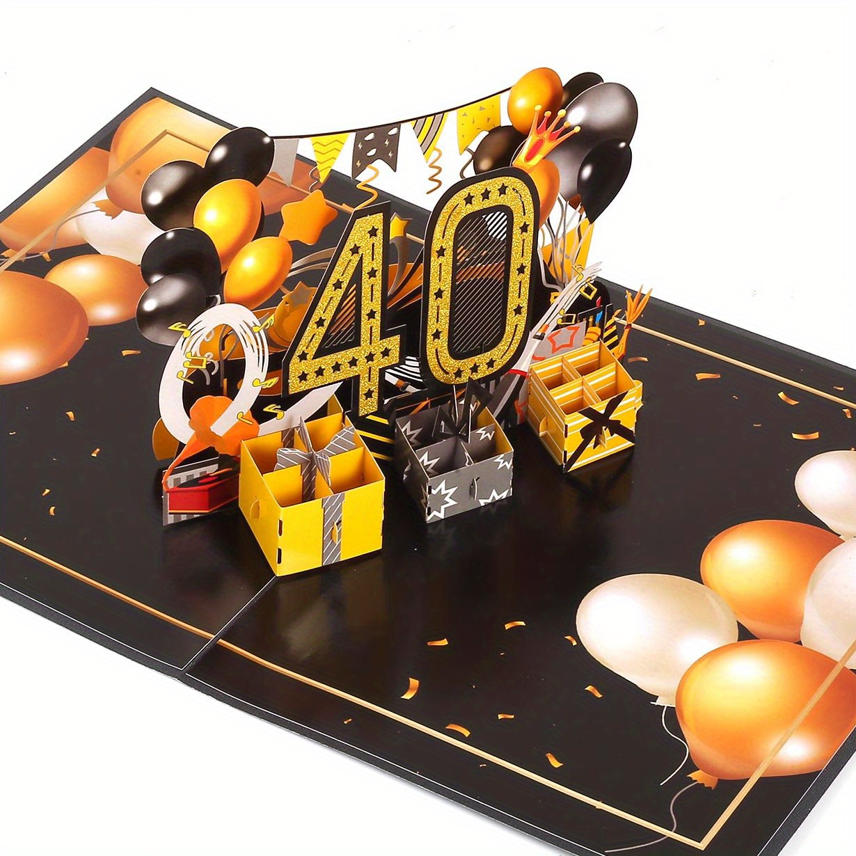 Cartes d'anniversaire 20 Ans,Carte Anniversaire Pop Up 3D, Carte