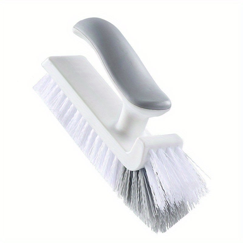 Crevice Cleaning Brush, 1 Cleaning Scrub Brush Scraping Floor Brush With  Handle Grout Brush Scratch V-shaped Hard Bristle Cleaning Brush, Bathroom  Corner Brush Cleaner, Window Track Cleaning Brush, Two Colors Available 