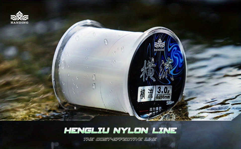 Handing Monofilament Nylon Fishing Line Strong Clear Fishing - Temu