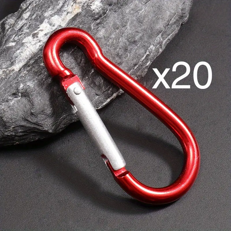 Durable Mini Carabiner Keychain For Keys And Camping Tools - Temu