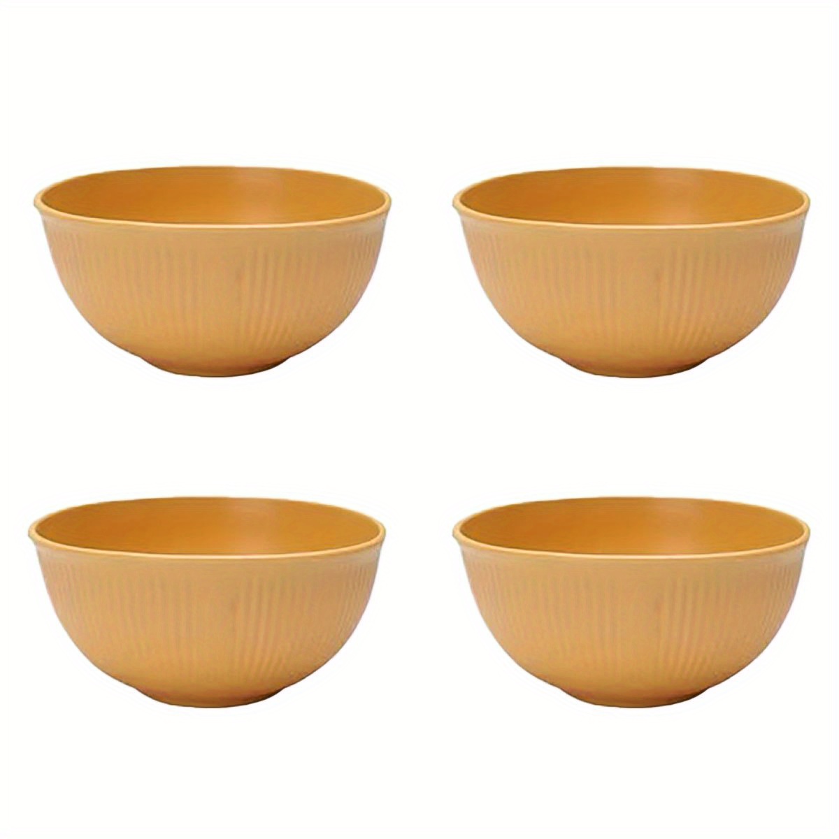 Unbreakable Wheat Straw Bowls, Cereal Bowls, Reusable Food Storage