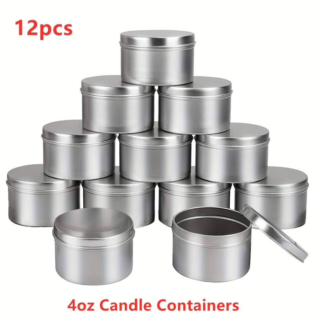 Barattoli Candele 12 Pezzi 4 Once Contenitori Candele - Temu Switzerland