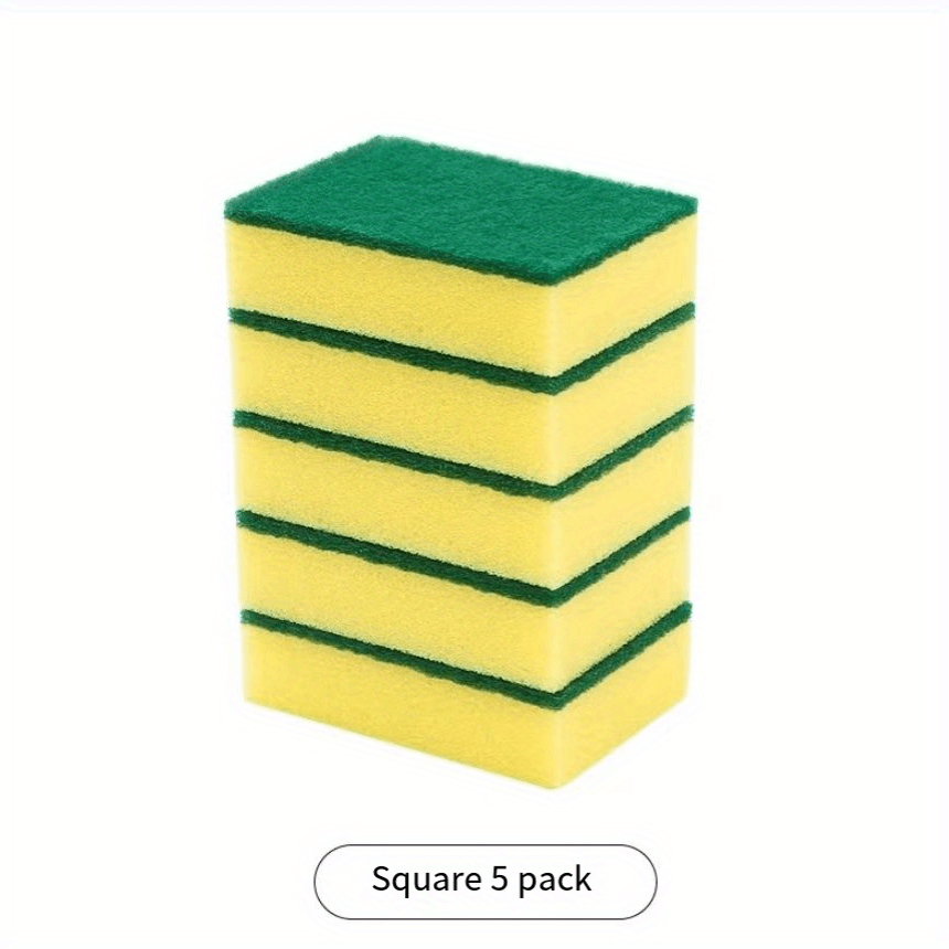 Kitchen Cleaning Sponges,non-scratch For Dish,scrub Sponges,cleaning Scrub  Sponges, For Kitchen, Dishes, Bathroom, Car Wash, Abrasive Scrubber Sponge  Dish Pads - Temu