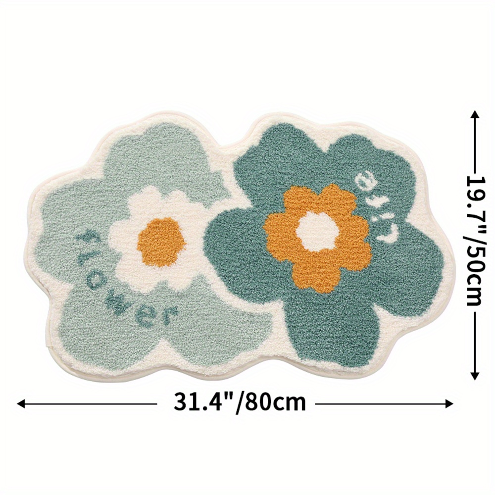 Flower Power Bath Mat