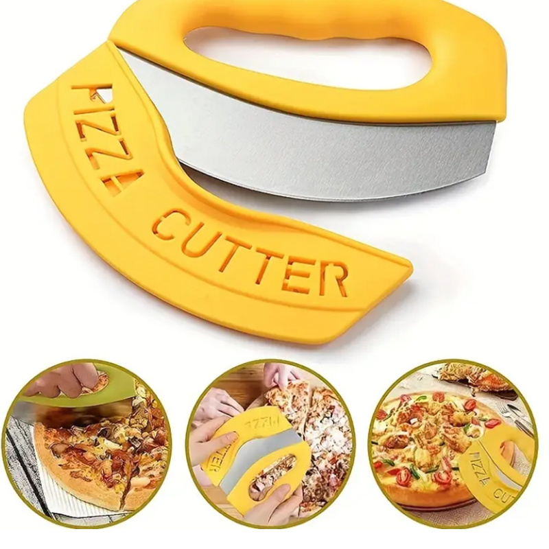 3 5 7 Wheel Pastry Cutter, 430 Stainless Pizza Slicer and Multi Round Dough  Cutter with