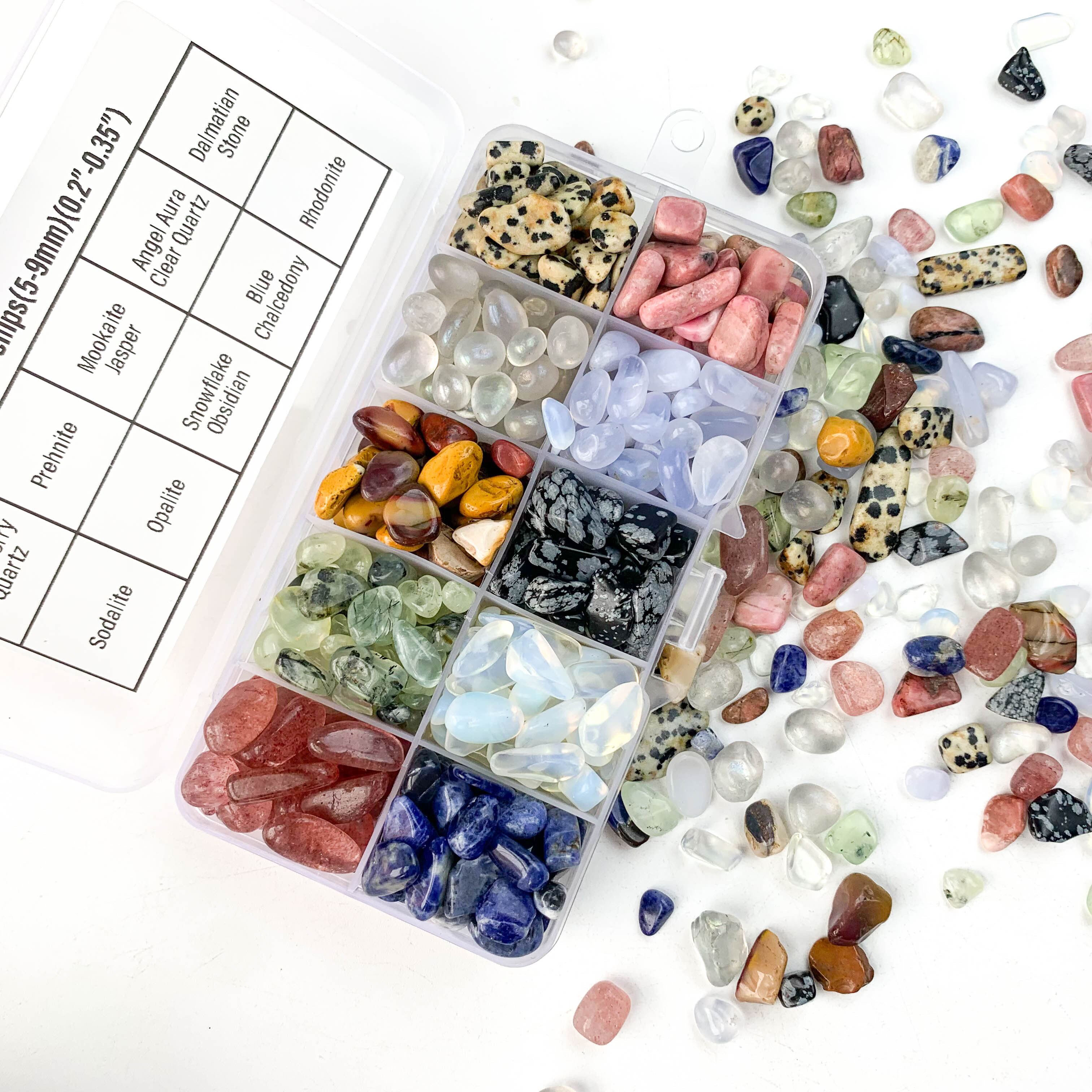 10 Types Rare Crystal Gem Collection Box Reiki Crystals Temu Philippines