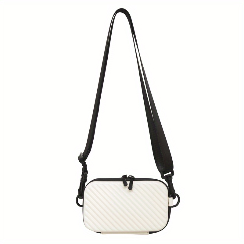 【Anyone more】Tempo Square Cross Bag men' shaped crossbody bag minimalist square - Temu Canada