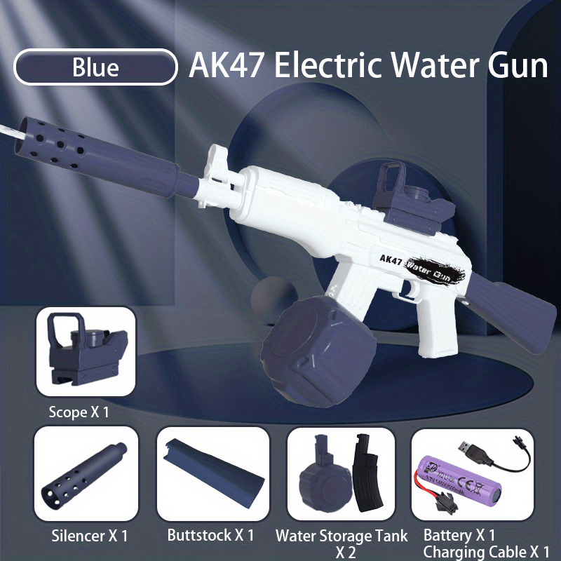 Electric Water Gun Toys For Kids Ages 8 12 [ Range] - Temu