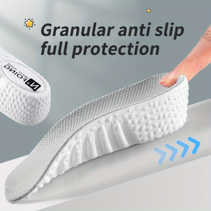 1.5cm-3.5cm(0.59in-1.38in) EVA Height Increase Insoles for Shoes Flat Feet Arch Support Insoles Sneakers Heel Lift Shoe Pads