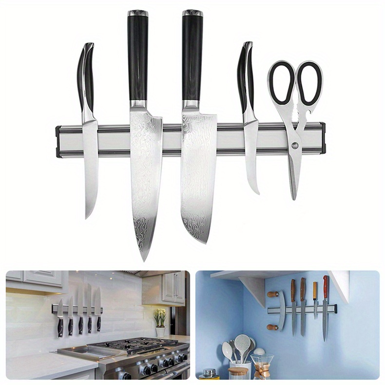 Knife Holder Maximizes Kitchen Space Stainless Temu Australia