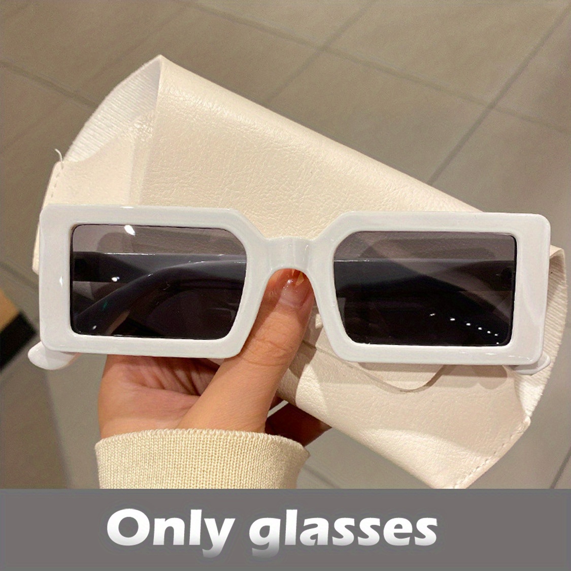 Small Frame Square Sunglasses for Women