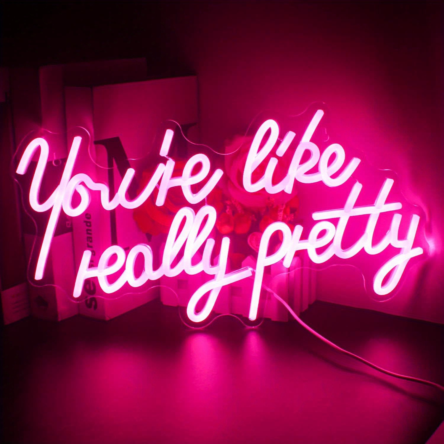 're Like Really Pretty Neon Signs Led Neon Light - Temu