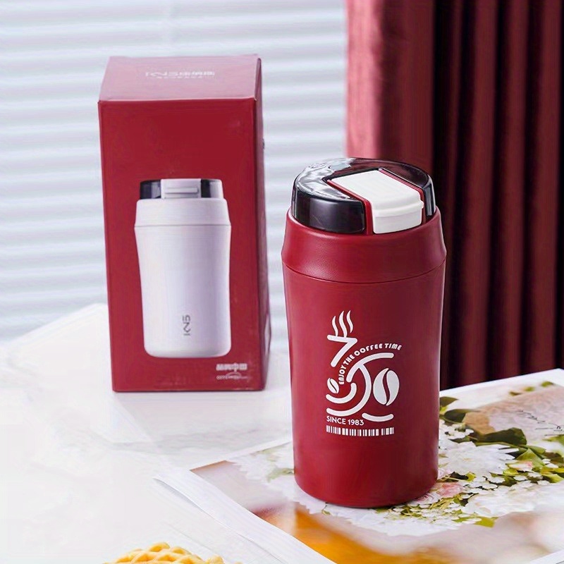 Thermos Flask Insulated Travel Mug Hot Warm Coffee Tea Drink Outdoor  Thermal Cup